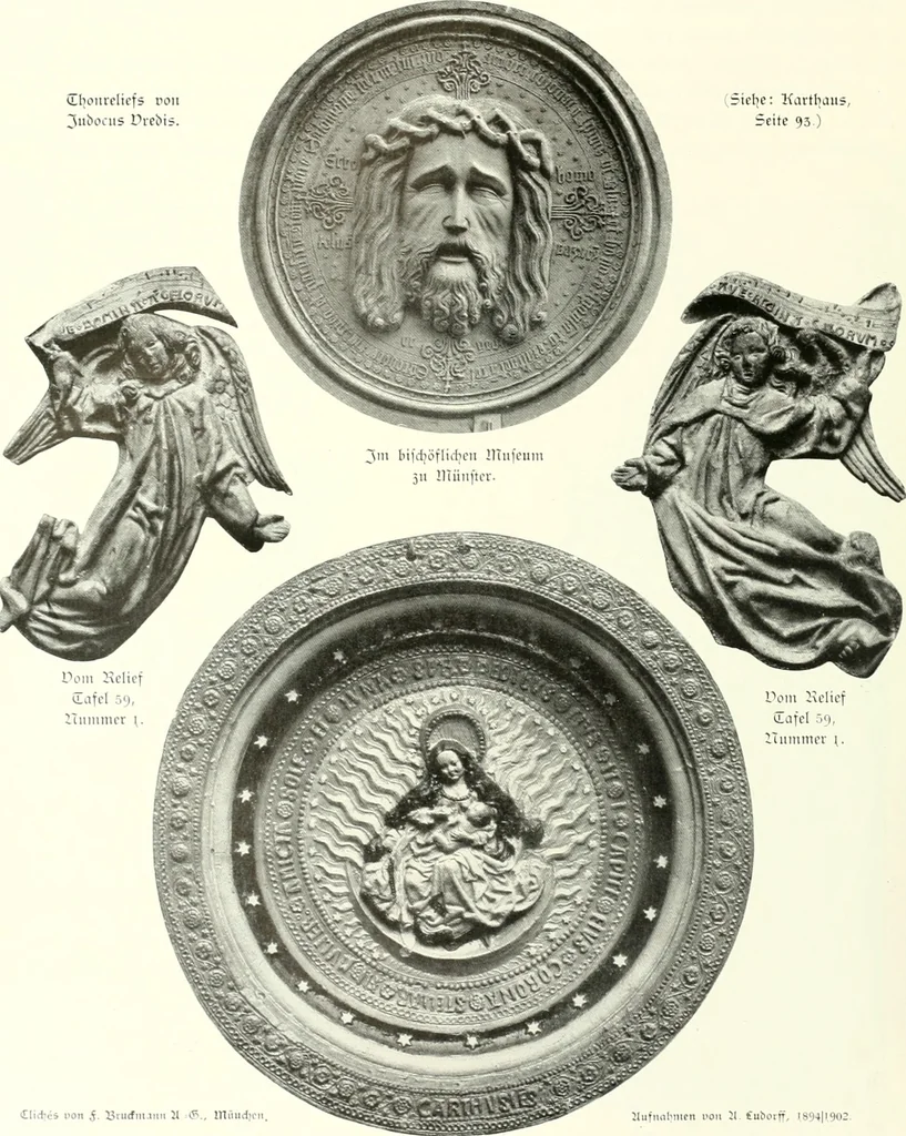 An illustration from Bau- und Kunstdenkmäler von Westfalen. Im Auftrage des Provinzial-Verbandes der Provinz Westfalen, 1897, leaf 195