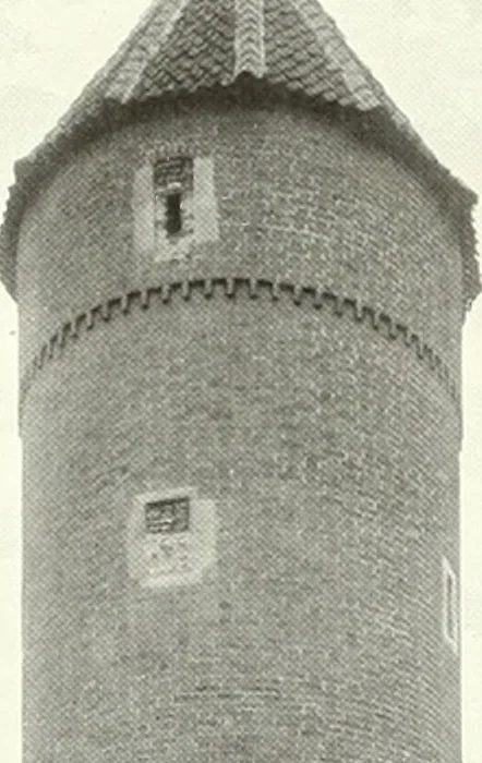 An illustration from Bau- und Kunstdenkmäler von Westfalen. Im Auftrage des Provinzial-Verbandes der Provinz Westfalen, 1897, leaf 206