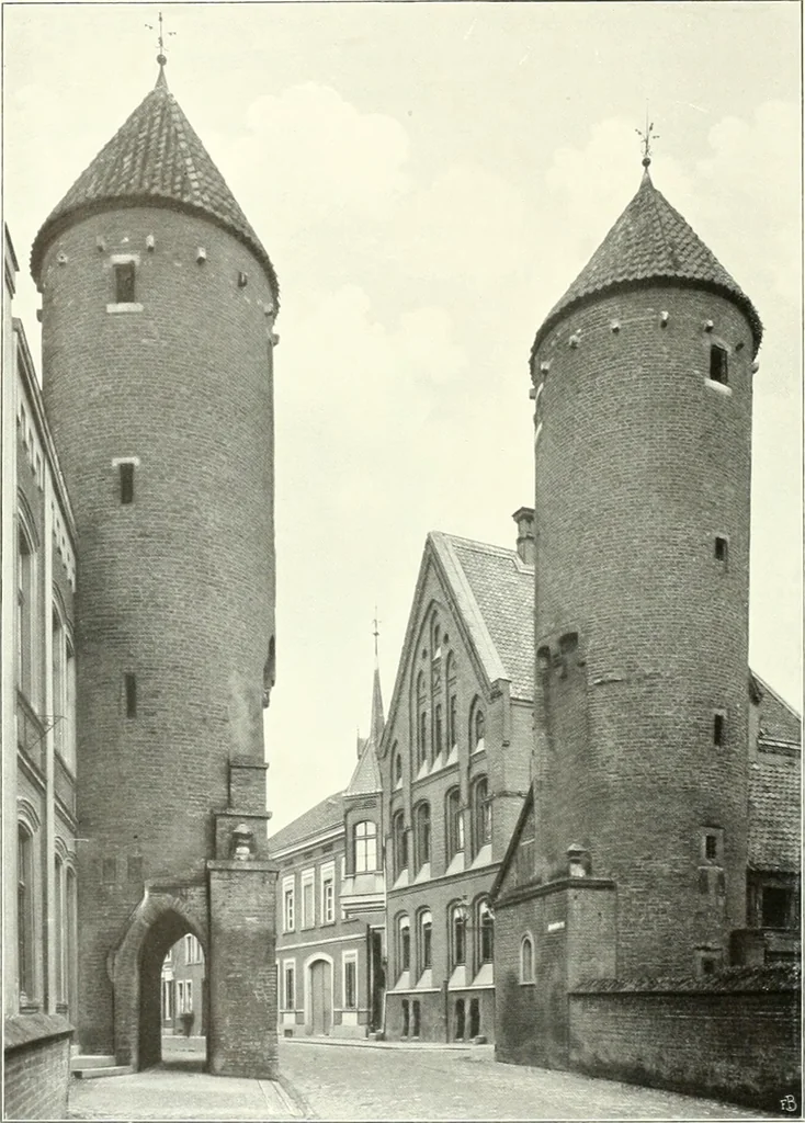 An illustration from Bau- und Kunstdenkmäler von Westfalen. Im Auftrage des Provinzial-Verbandes der Provinz Westfalen, 1897, leaf 207