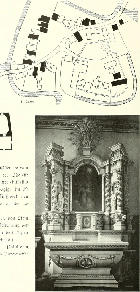 An illustration from Bau- und Kunstdenkmäler von Westfalen. Im Auftrage des Provinzial-Verbandes der Provinz Westfalen, 1897, leaf 209
