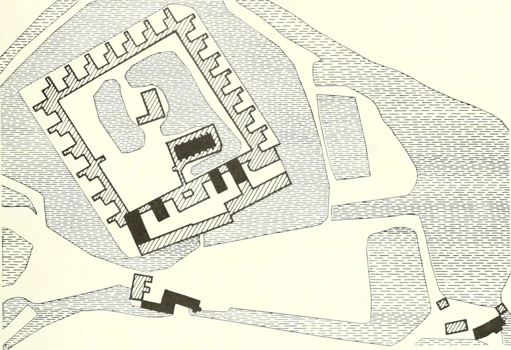 An illustration from Bau- und Kunstdenkmäler von Westfalen. Im Auftrage des Provinzial-Verbandes der Provinz Westfalen, 1897, leaf 210
