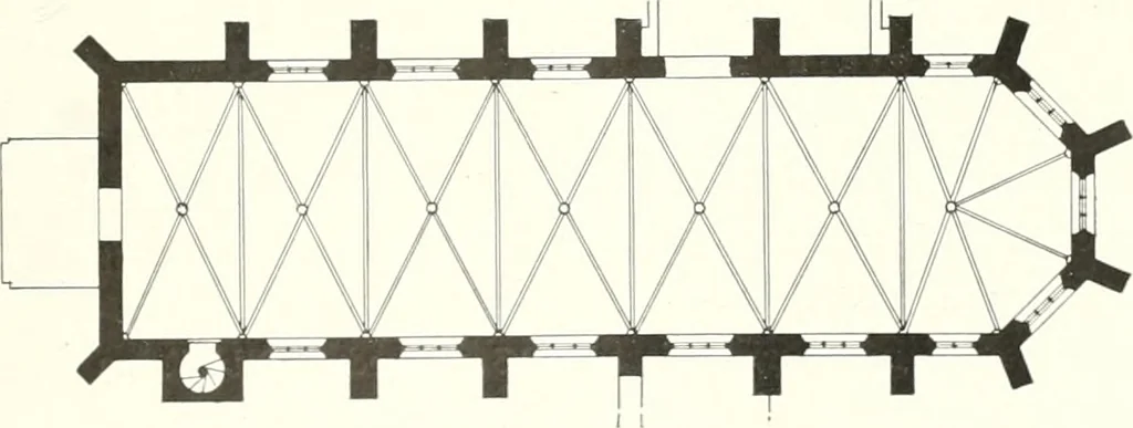 An illustration from Bau- und Kunstdenkmäler von Westfalen. Im Auftrage des Provinzial-Verbandes der Provinz Westfalen, 1897, leaf 210