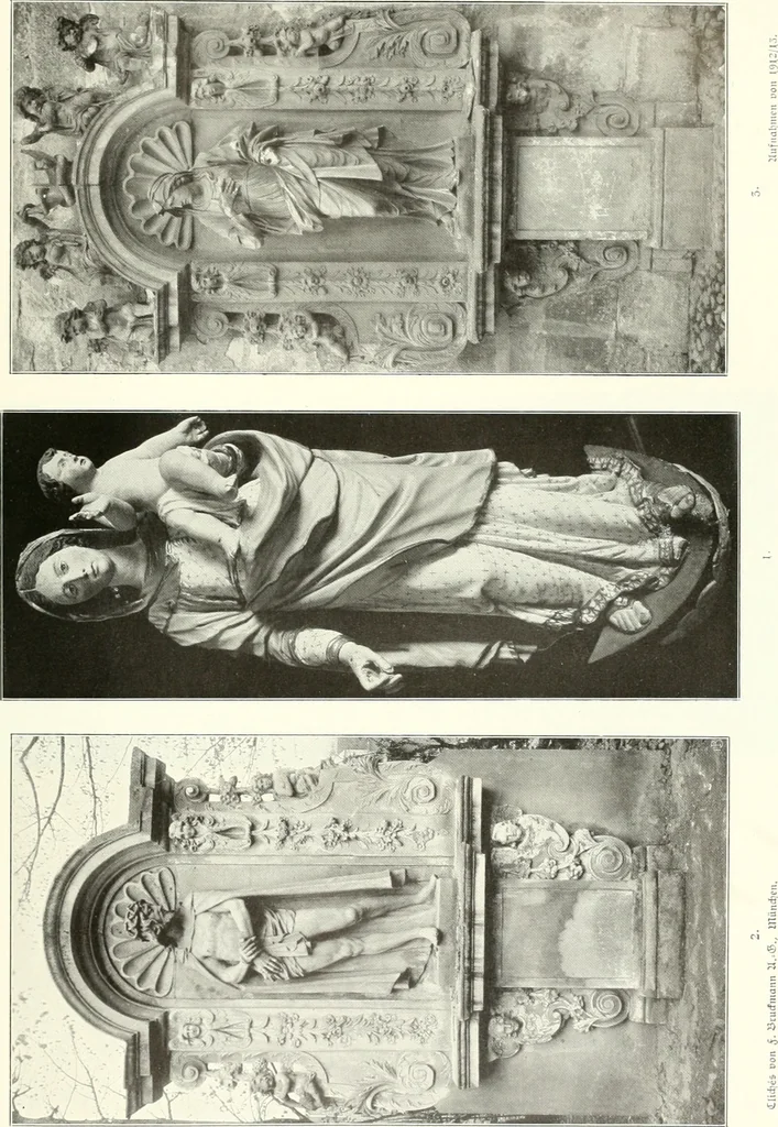 An illustration from Bau- und Kunstdenkmäler von Westfalen. Im Auftrage des Provinzial-Verbandes der Provinz Westfalen, 1897, leaf 226
