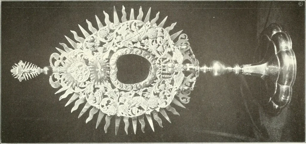 An illustration from Bau- und Kunstdenkmäler von Westfalen. Im Auftrage des Provinzial-Verbandes der Provinz Westfalen, 1897, leaf 228