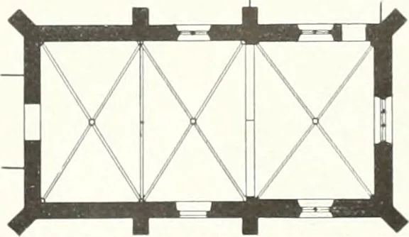 An illustration from Bau- und Kunstdenkmäler von Westfalen. Im Auftrage des Provinzial-Verbandes der Provinz Westfalen, 1897, leaf 240