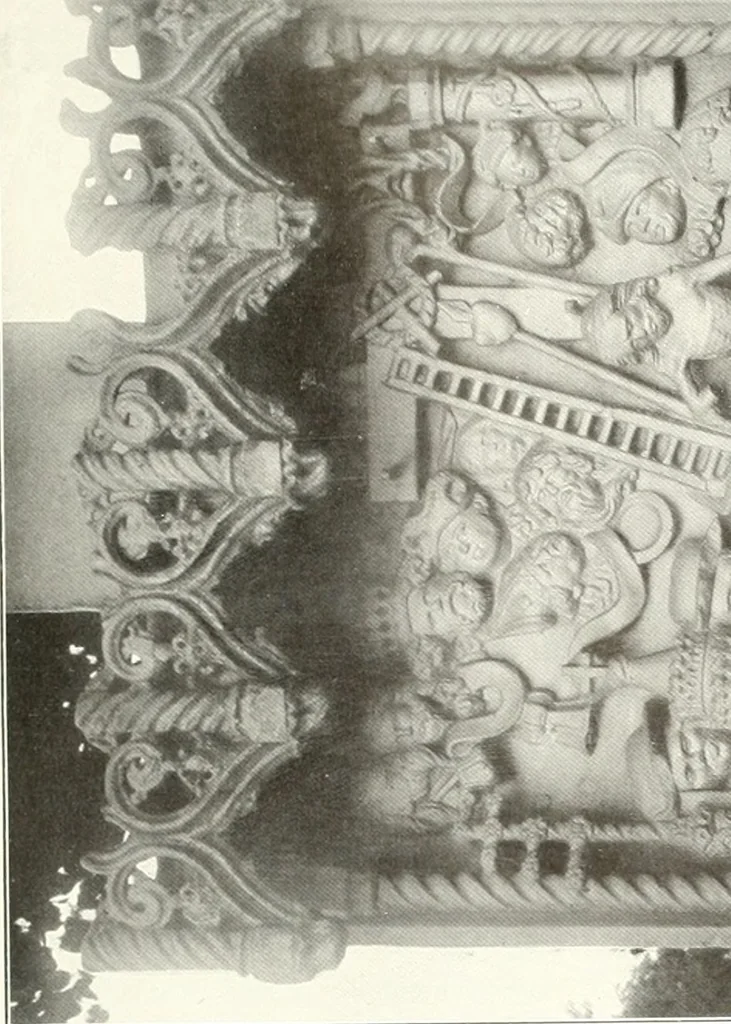 An illustration from Bau- und Kunstdenkmäler von Westfalen. Im Auftrage des Provinzial-Verbandes der Provinz Westfalen, 1897, leaf 248