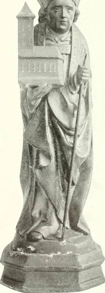 An illustration from Bau- und Kunstdenkmäler von Westfalen. Im Auftrage des Provinzial-Verbandes der Provinz Westfalen, 1897, leaf 258