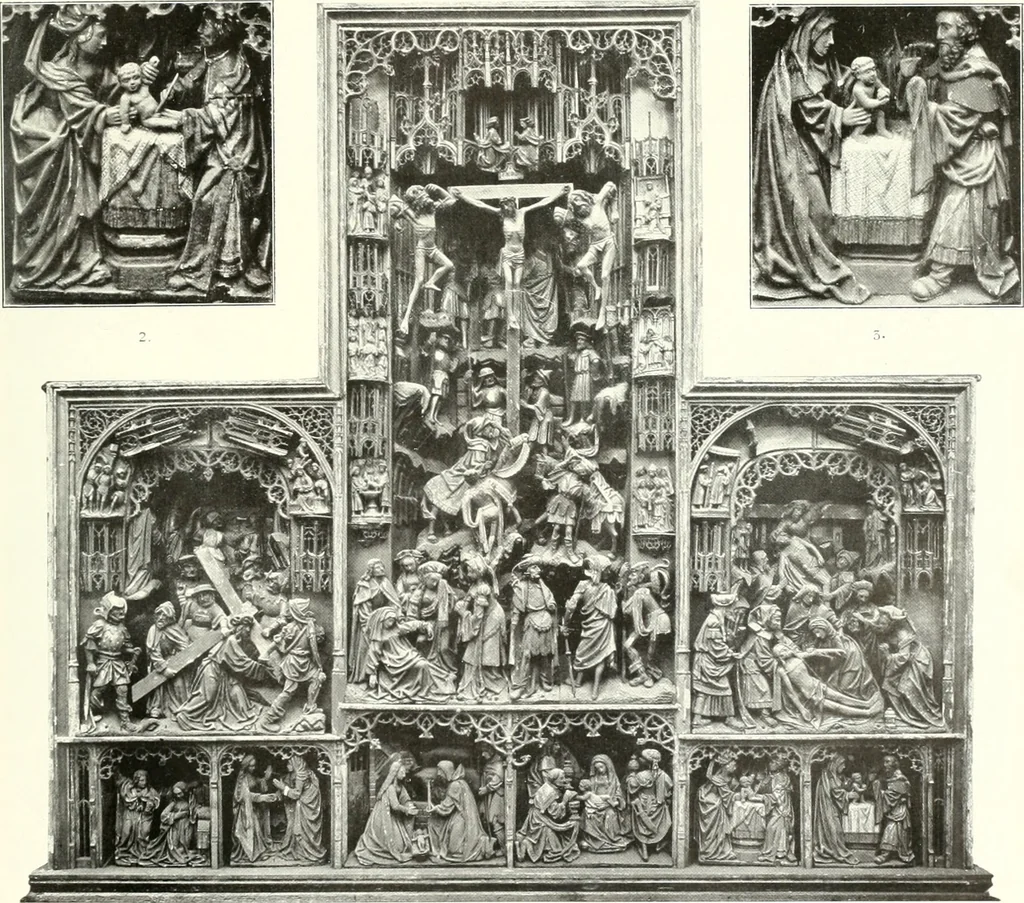 An illustration from Bau- und Kunstdenkmäler von Westfalen. Im Auftrage des Provinzial-Verbandes der Provinz Westfalen, 1897, leaf 260