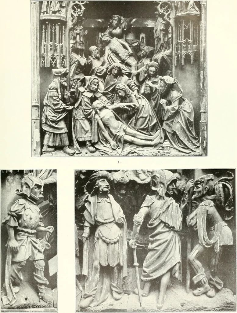 An illustration from Bau- und Kunstdenkmäler von Westfalen. Im Auftrage des Provinzial-Verbandes der Provinz Westfalen, 1897, leaf 262
