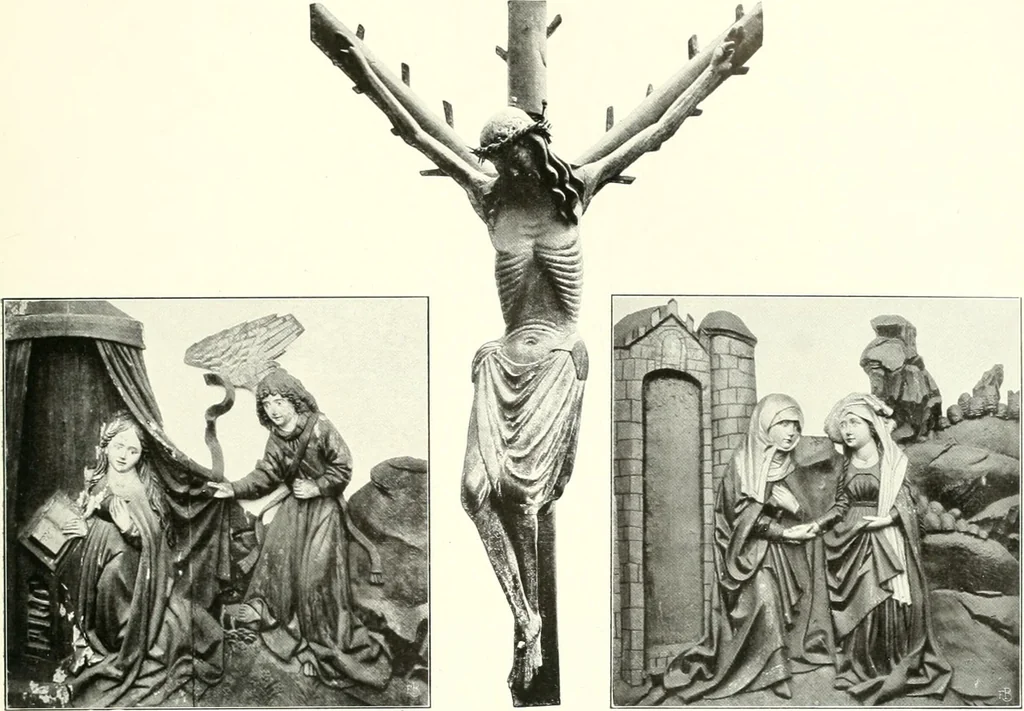 An illustration from Bau- und Kunstdenkmäler von Westfalen. Im Auftrage des Provinzial-Verbandes der Provinz Westfalen, 1897, leaf 264