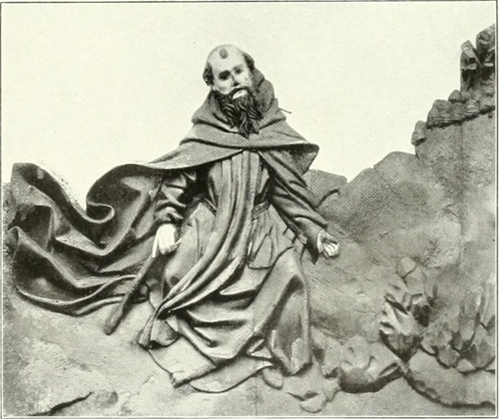 An illustration from Bau- und Kunstdenkmäler von Westfalen. Im Auftrage des Provinzial-Verbandes der Provinz Westfalen, 1897, leaf 264