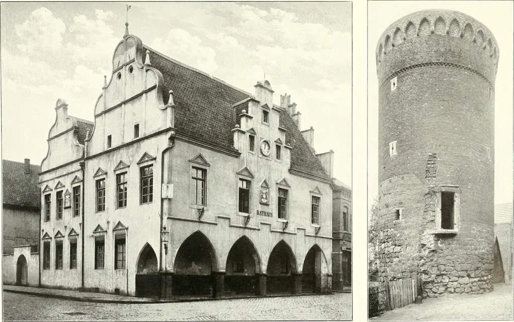 An illustration from Bau- und Kunstdenkmäler von Westfalen. Im Auftrage des Provinzial-Verbandes der Provinz Westfalen, 1897, leaf 268