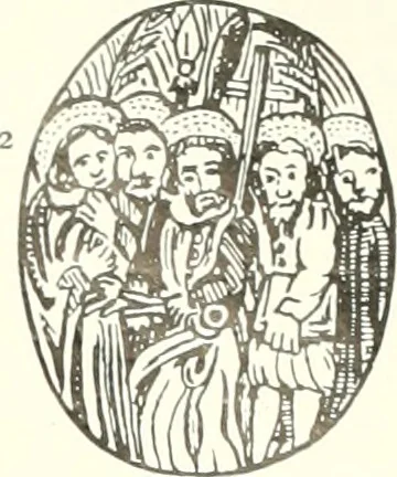 An illustration from Bau- und Kunstdenkmäler von Westfalen. Im Auftrage des Provinzial-Verbandes der Provinz Westfalen, 1897, leaf 276