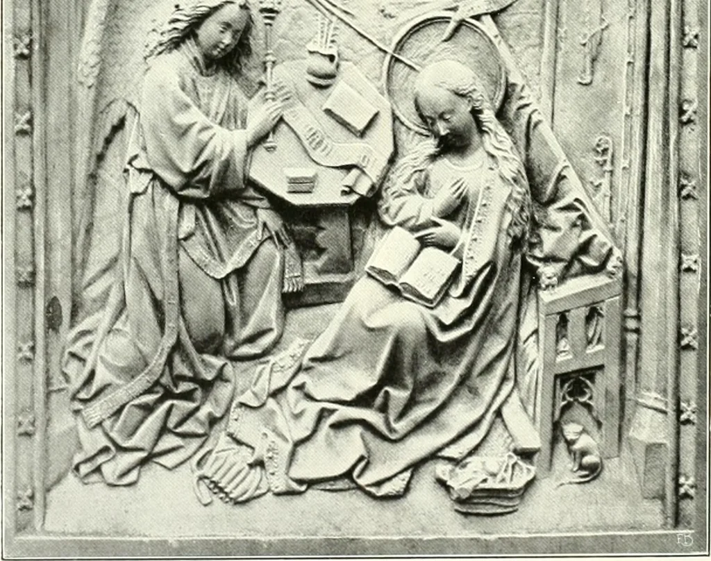 An illustration from Bau- und Kunstdenkmäler von Westfalen. Im Auftrage des Provinzial-Verbandes der Provinz Westfalen, 1897, leaf 279