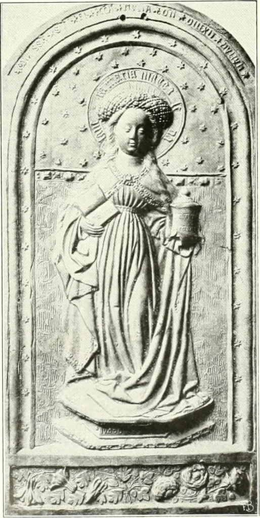 An illustration from Bau- und Kunstdenkmäler von Westfalen. Im Auftrage des Provinzial-Verbandes der Provinz Westfalen, 1897, leaf 281