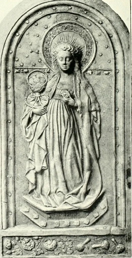 An illustration from Bau- und Kunstdenkmäler von Westfalen. Im Auftrage des Provinzial-Verbandes der Provinz Westfalen, 1897, leaf 281