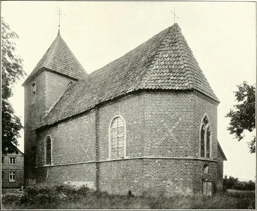 An illustration from Bau- und Kunstdenkmäler von Westfalen. Im Auftrage des Provinzial-Verbandes der Provinz Westfalen, 1897, leaf 286