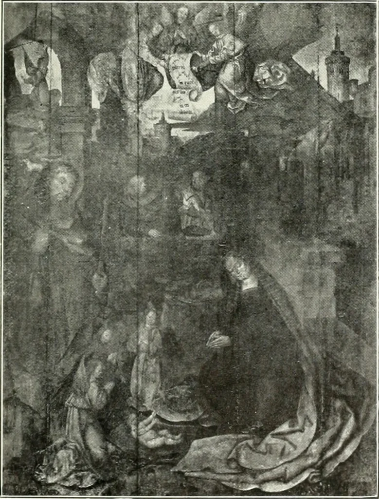 An illustration from Bau- und Kunstdenkmäler von Westfalen. Im Auftrage des Provinzial-Verbandes der Provinz Westfalen, 1897, leaf 286