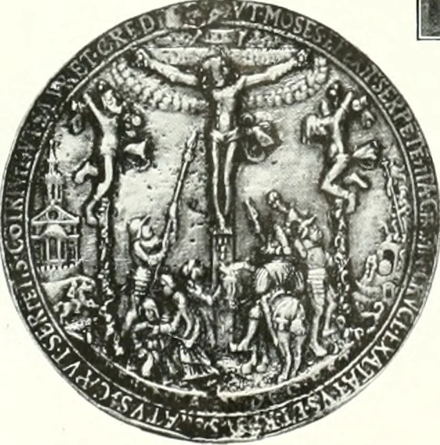 An illustration from Bau- und Kunstdenkmäler von Westfalen. Im Auftrage des Provinzial-Verbandes der Provinz Westfalen, 1897, leaf 293