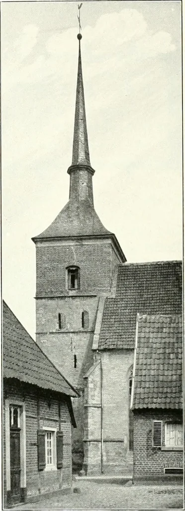An illustration from Bau- und Kunstdenkmäler von Westfalen. Im Auftrage des Provinzial-Verbandes der Provinz Westfalen, 1897, leaf 293