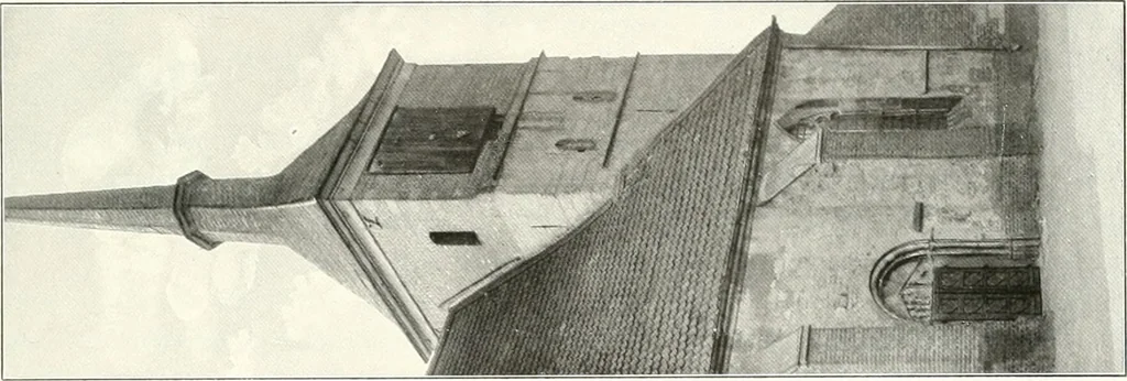 An illustration from Bau- und Kunstdenkmäler von Westfalen. Im Auftrage des Provinzial-Verbandes der Provinz Westfalen, 1897, leaf 296