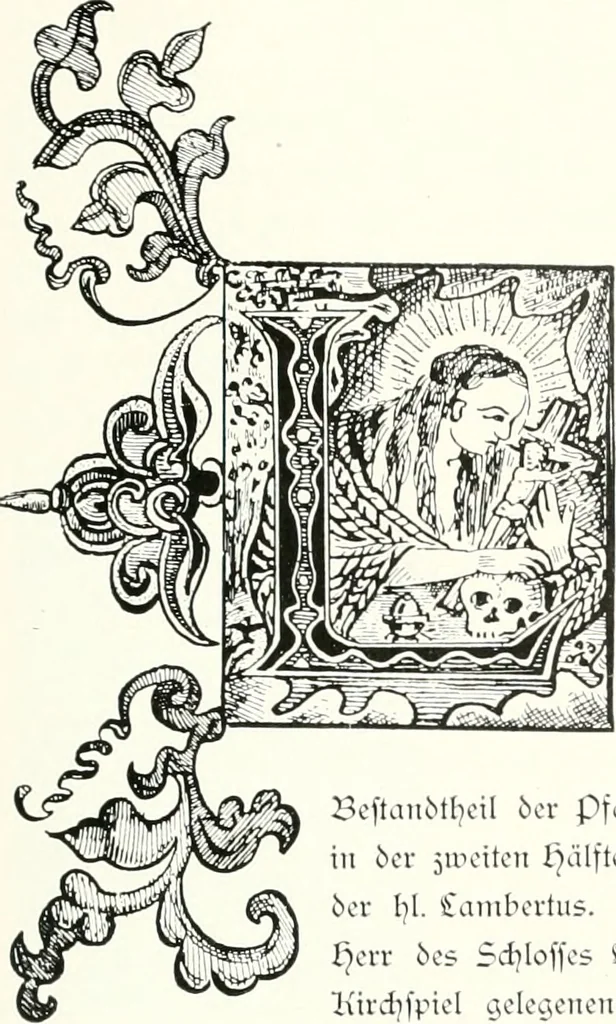 An illustration from Bau- und Kunstdenkmäler von Westfalen. Im Auftrage des Provinzial-Verbandes der Provinz Westfalen, 1897, leaf 298