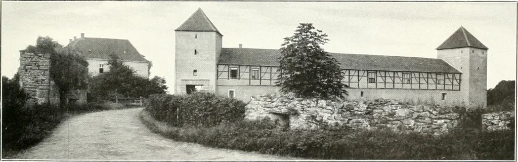 An illustration from Bau- und Kunstdenkmäler von Westfalen. Im Auftrage des Provinzial-Verbandes der Provinz Westfalen, 1897, leaf 300
