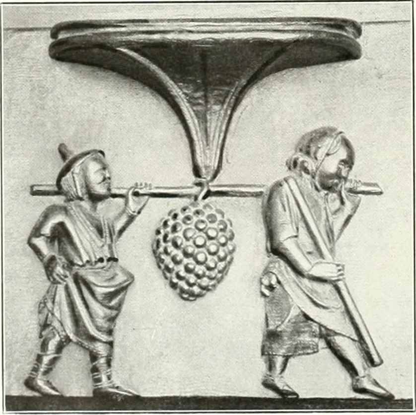 An illustration from Bau- und Kunstdenkmäler von Westfalen. Im Auftrage des Provinzial-Verbandes der Provinz Westfalen, 1897, leaf 301