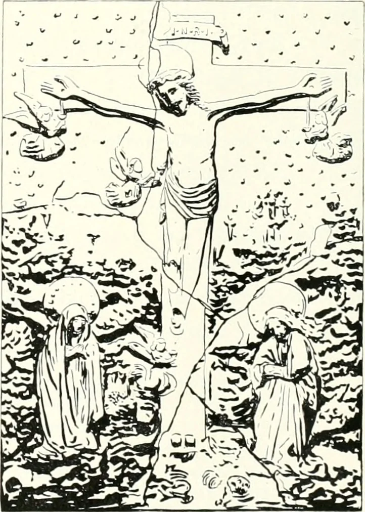 An illustration from Bau- und Kunstdenkmäler von Westfalen. Im Auftrage des Provinzial-Verbandes der Provinz Westfalen, 1897, leaf 319
