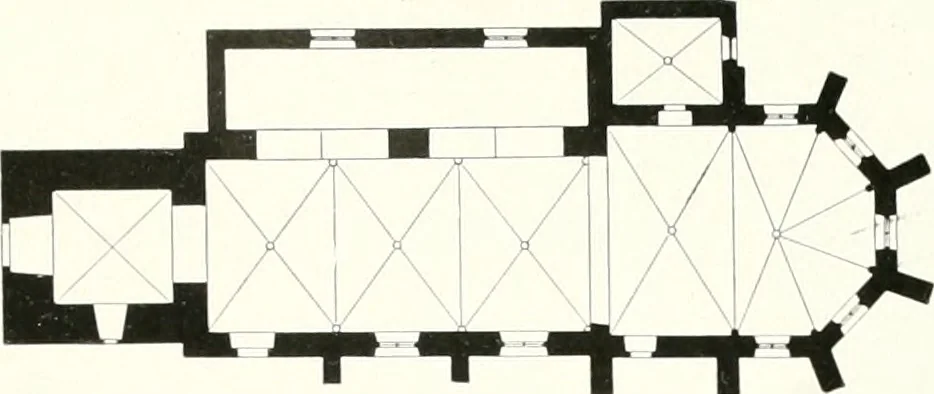 An illustration from Bau- und Kunstdenkmäler von Westfalen. Im Auftrage des Provinzial-Verbandes der Provinz Westfalen, 1897, leaf 320