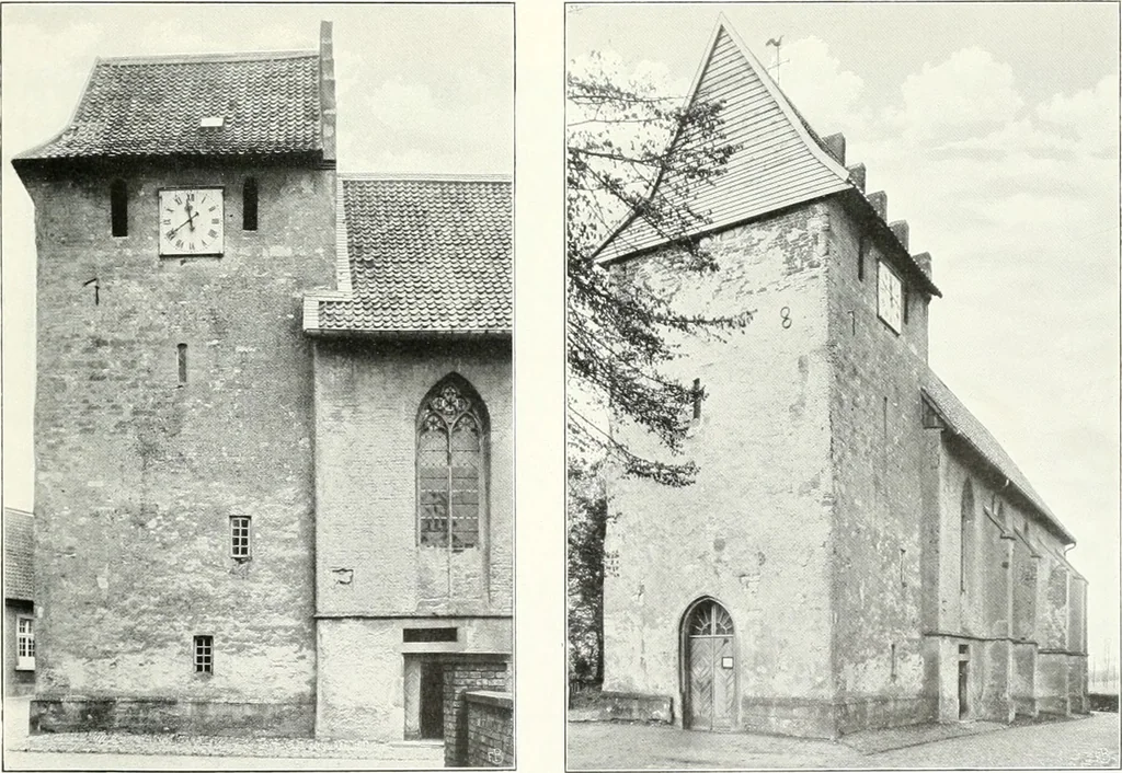 An illustration from Bau- und Kunstdenkmäler von Westfalen. Im Auftrage des Provinzial-Verbandes der Provinz Westfalen, 1897, leaf 322