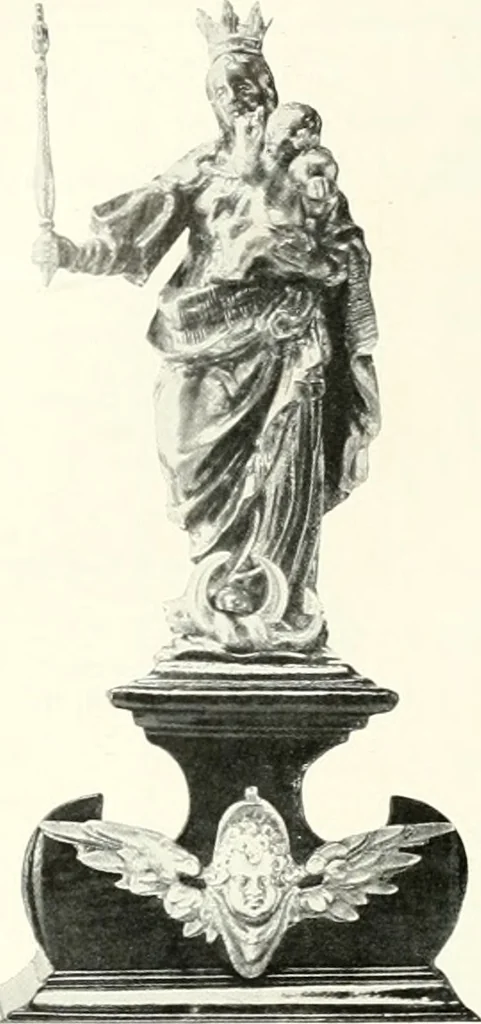 An illustration from Bau- und Kunstdenkmäler von Westfalen. Im Auftrage des Provinzial-Verbandes der Provinz Westfalen, 1897, leaf 339