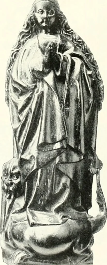 An illustration from Bau- und Kunstdenkmäler von Westfalen. Im Auftrage des Provinzial-Verbandes der Provinz Westfalen, 1897, leaf 339