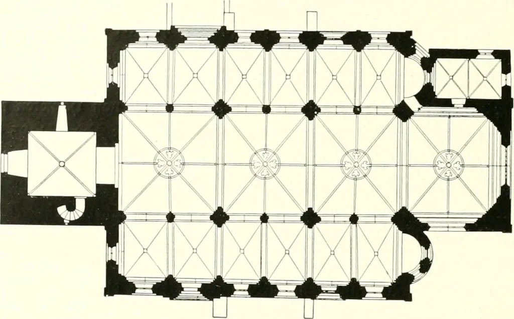 An illustration from Bau- und Kunstdenkmäler von Westfalen. Im Auftrage des Provinzial-Verbandes der Provinz Westfalen, 1897, leaf 39