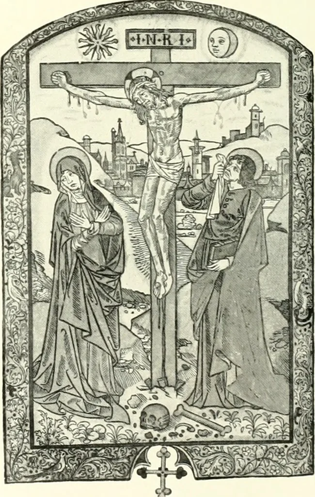An illustration from Bau- und Kunstdenkmäler von Westfalen. Im Auftrage des Provinzial-Verbandes der Provinz Westfalen, 1897, leaf 45