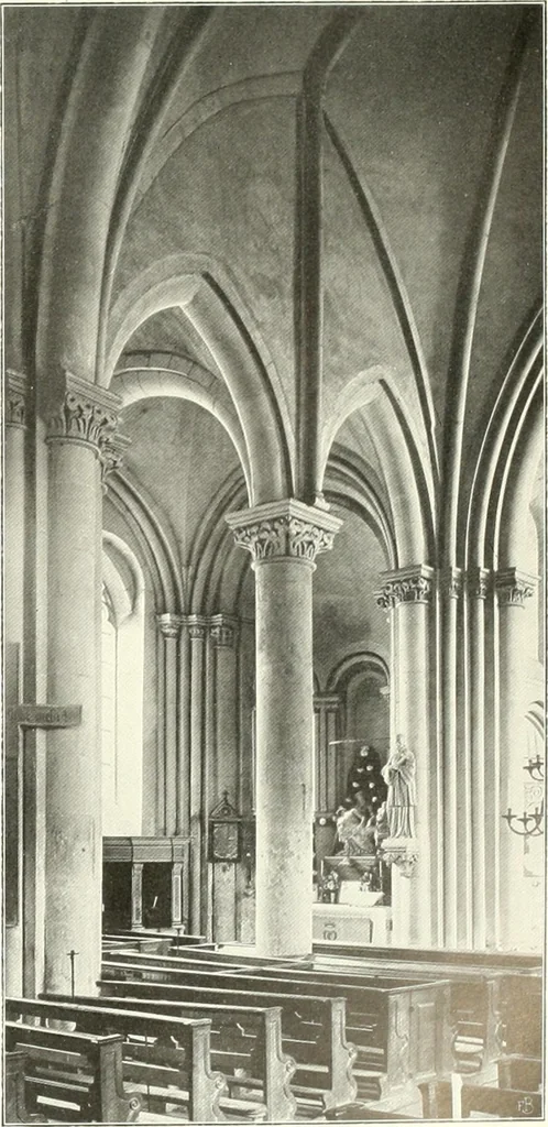 An illustration from Bau- und Kunstdenkmäler von Westfalen. Im Auftrage des Provinzial-Verbandes der Provinz Westfalen, 1897, leaf 50