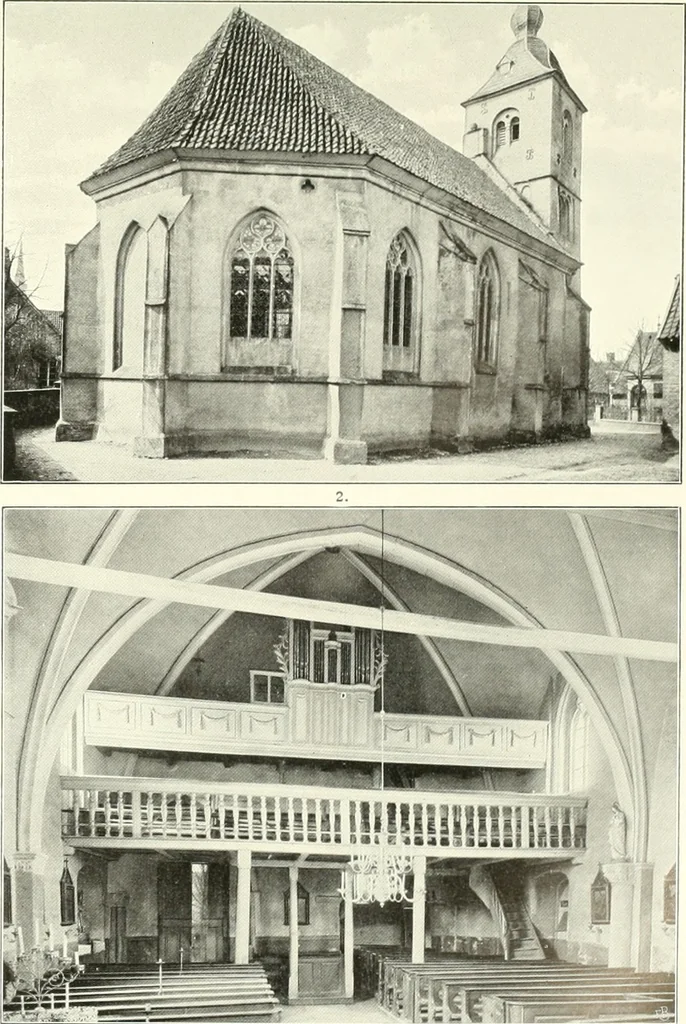 An illustration from Bau- und Kunstdenkmäler von Westfalen. Im Auftrage des Provinzial-Verbandes der Provinz Westfalen, 1897, leaf 62