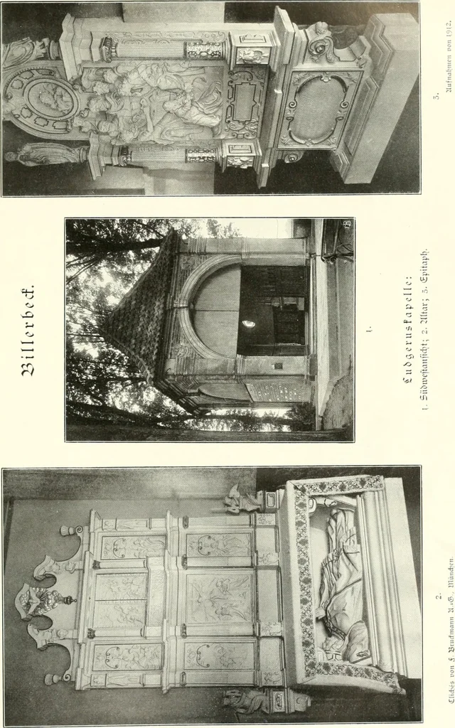 An illustration from Bau- und Kunstdenkmäler von Westfalen. Im Auftrage des Provinzial-Verbandes der Provinz Westfalen, 1897, leaf 64