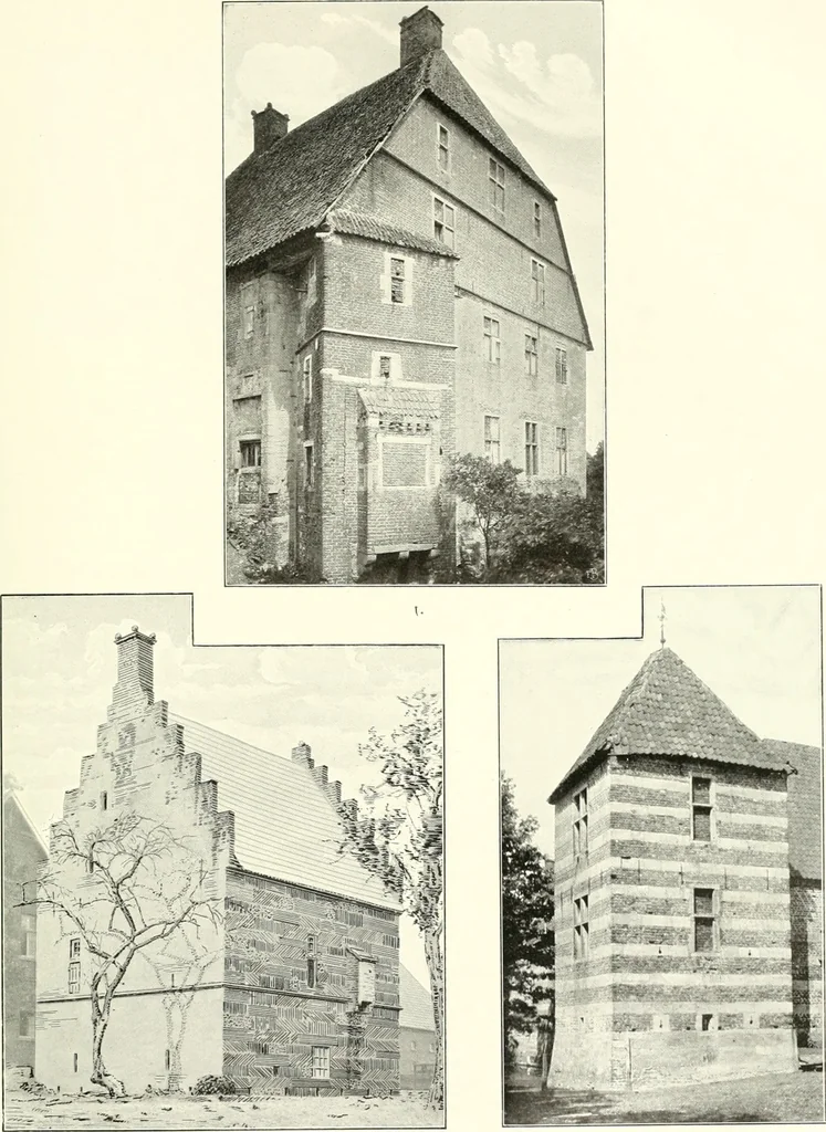 An illustration from Bau- und Kunstdenkmäler von Westfalen. Im Auftrage des Provinzial-Verbandes der Provinz Westfalen, 1897, leaf 66