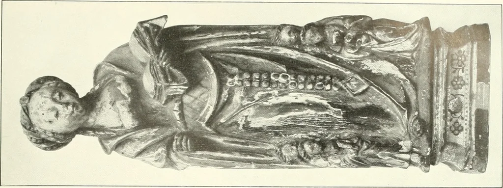 An illustration from Bau- und Kunstdenkmäler von Westfalen. Im Auftrage des Provinzial-Verbandes der Provinz Westfalen, 1897, leaf 76