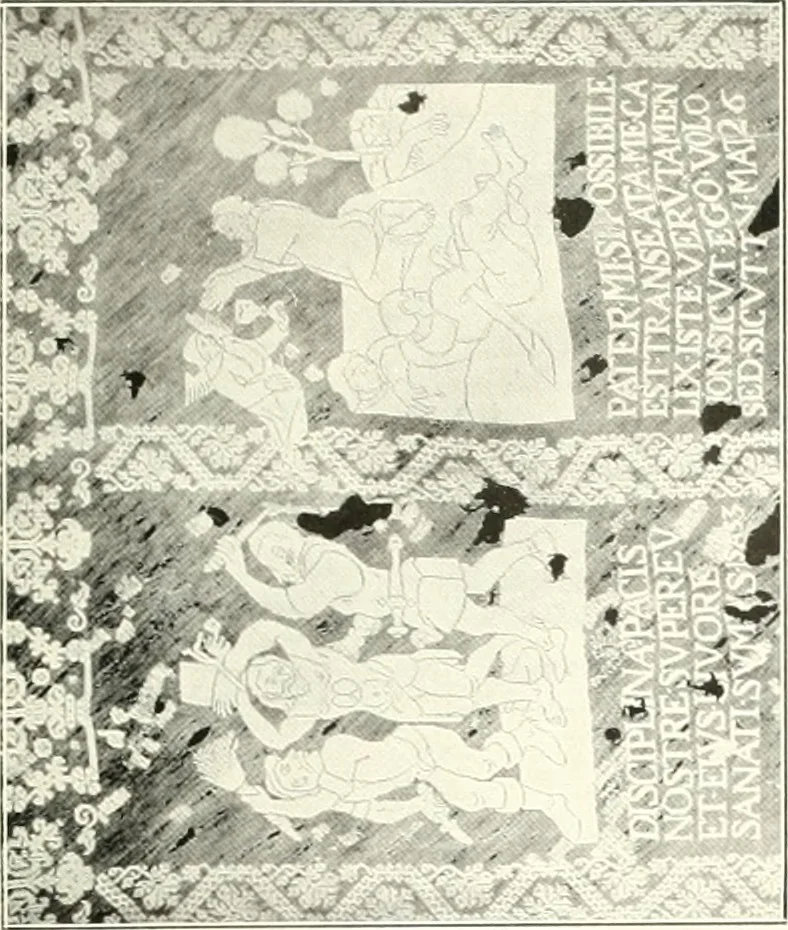 An illustration from Bau- und Kunstdenkmäler von Westfalen. Im Auftrage des Provinzial-Verbandes der Provinz Westfalen, 1897, leaf 78