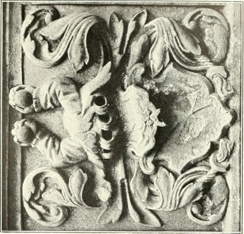 An illustration from Bau- und Kunstdenkmäler von Westfalen. Im Auftrage des Provinzial-Verbandes der Provinz Westfalen, 1897, leaf 86