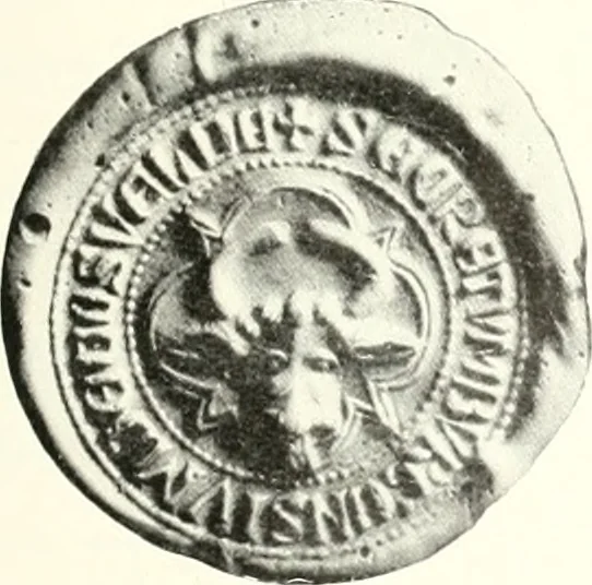 An illustration from Bau- und Kunstdenkmäler von Westfalen. Im Auftrage des Provinzial-Verbandes der Provinz Westfalen, 1897, leaf 96