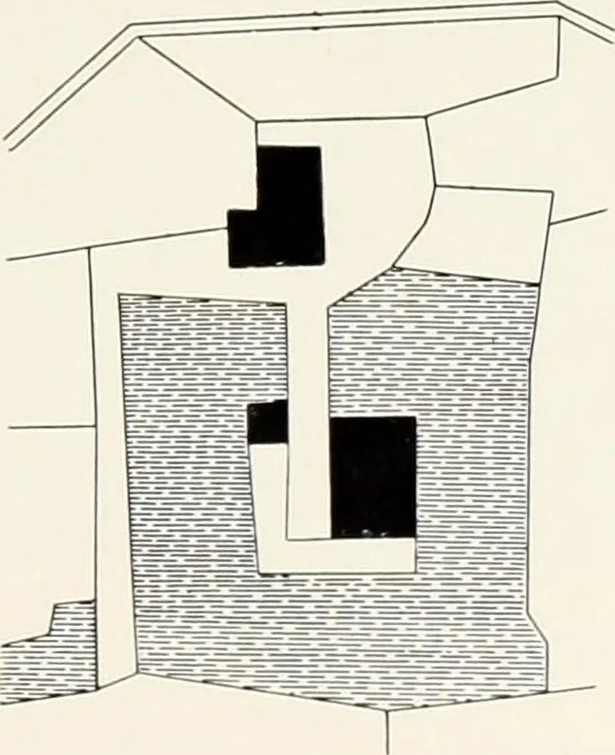 An illustration from Die Bau- und Kunstdenkmäler des Kreises Gelsenkirchen-Land, 1908, leaf 34