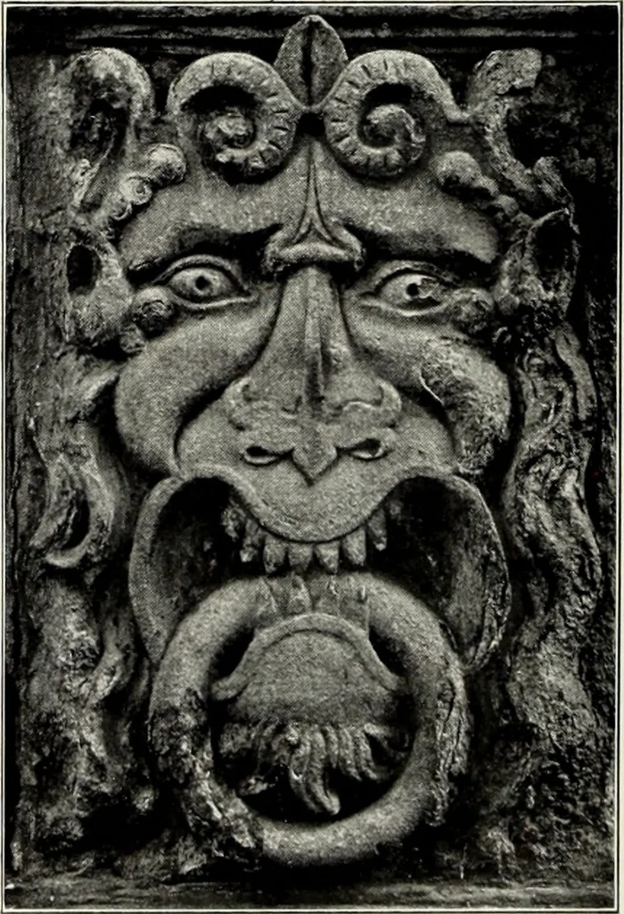 An illustration from Die Bau- und Kunstdenkmäler des Kreises Gelsenkirchen-Land, 1908, leaf 35