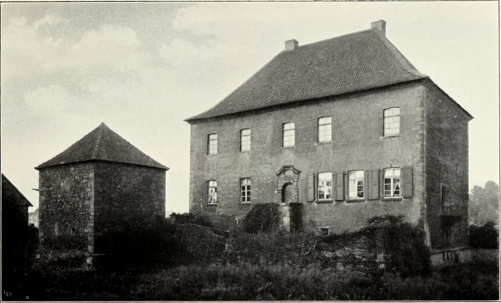 An illustration from Die Bau- und Kunstdenkmäler des Kreises Gelsenkirchen-Land, 1908, leaf 38