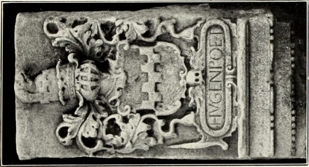 An illustration from Die Bau- und Kunstdenkmäler des Kreises Gelsenkirchen-Land, 1908, leaf 40