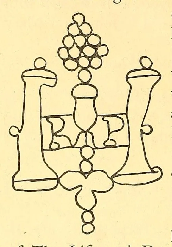 An illustration from Baziliologia, a booke of kings; notes on a rare series of engraved English royal portraits from William the Conqueror to James I, 1913, leaf 58