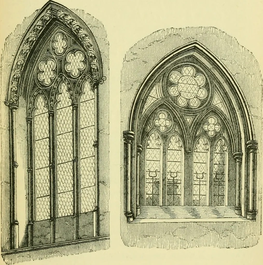 An illustration from A B C of Gothic architecture, 1907, leaf 108