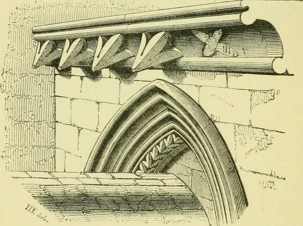 An illustration from A B C of Gothic architecture, 1907, leaf 119